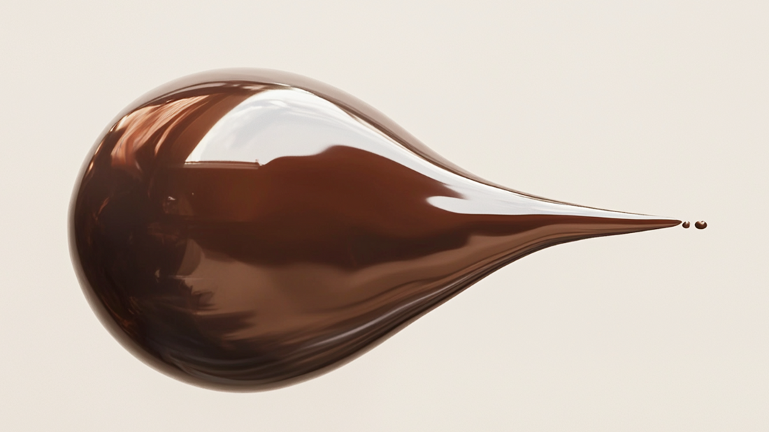 Goutte marron