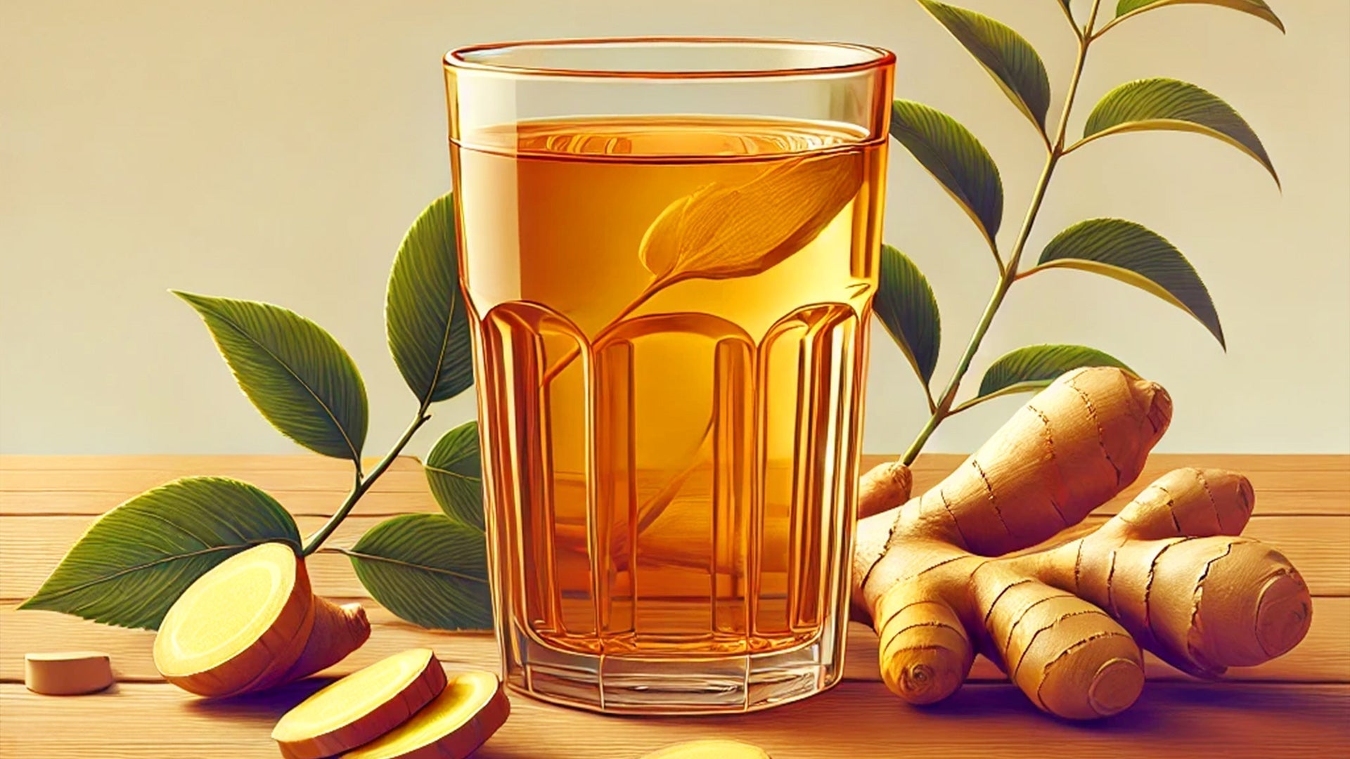 Verre de gingembre